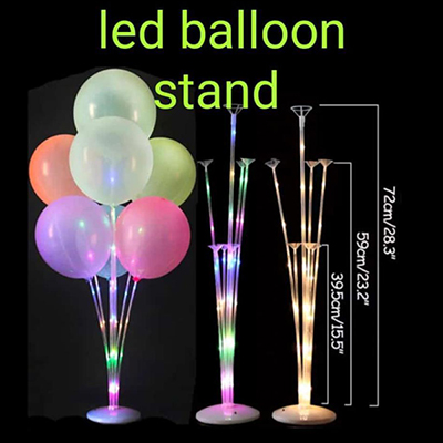 "LED Stand with Balloons-code025 - Click here to View more details about this Product